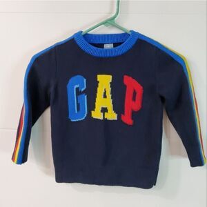 Baby Gap Logo Knit Sweater Size 4T